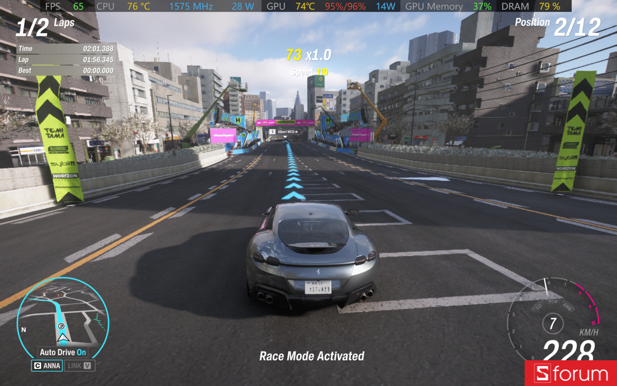 Forza Horizon 6 trên ASUS ZenBook DUO 2026