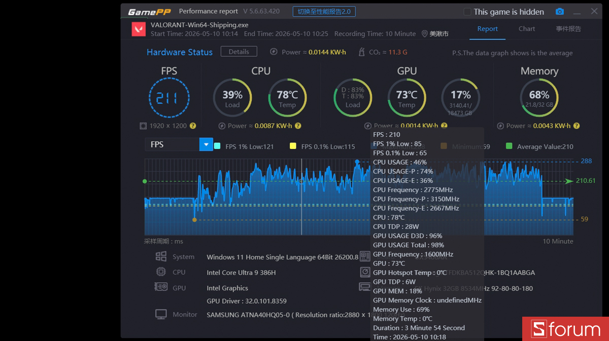 Valorant trên ASUS ZenBook S 14
