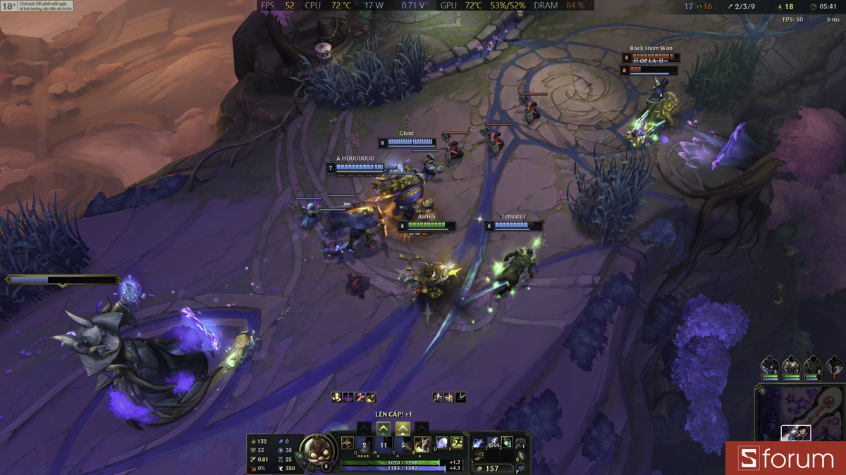 Liên minh huyền thoại trên Dell Inspiron 15 3530