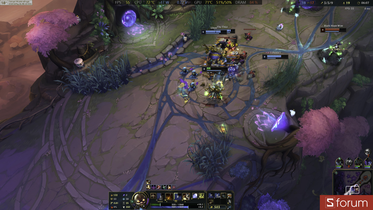 Liên minh huyền thoại trên Dell Inspiron 15 3530