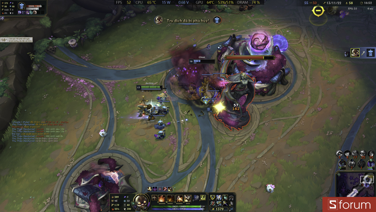 Liên minh huyền thoại trên Dell Inspiron 15 3530