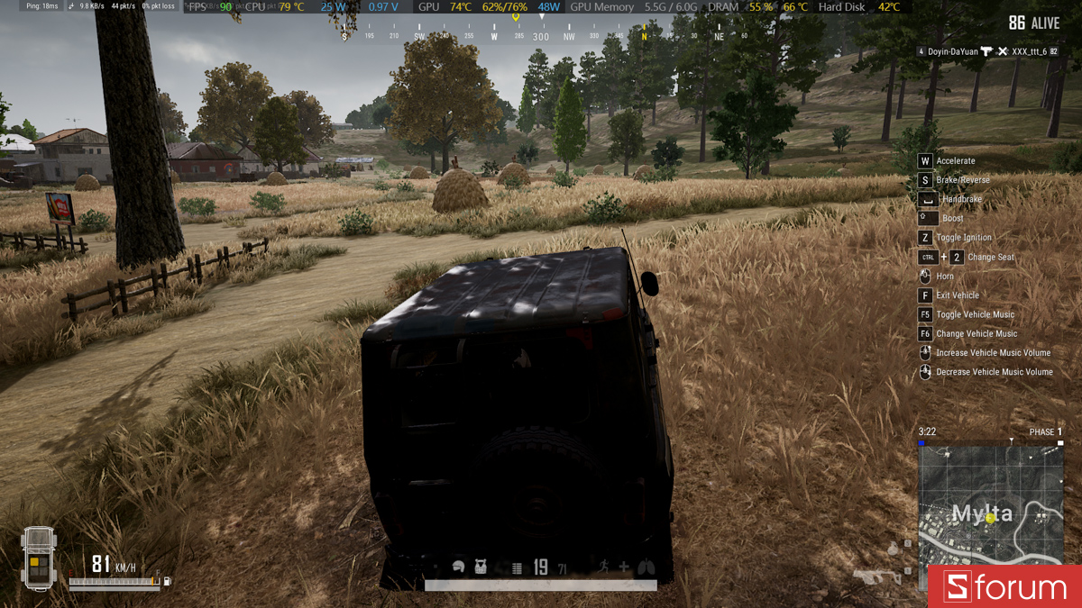 PUBG trên GIGABYTE EAGLE