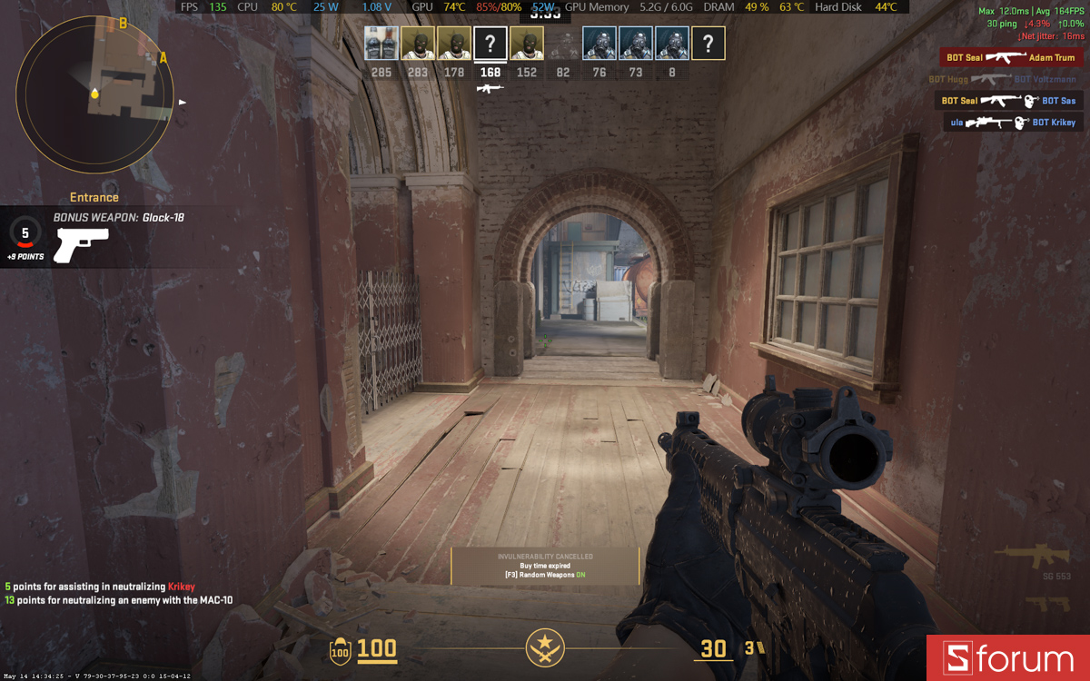 Counter Strike 2 trên GIGABYTE EAGLE