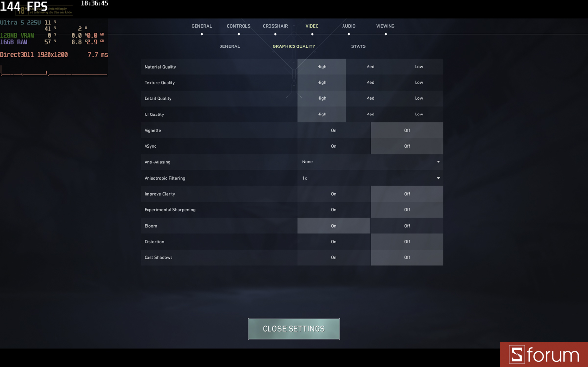 Valorant trên HP OmniBook 7 AI