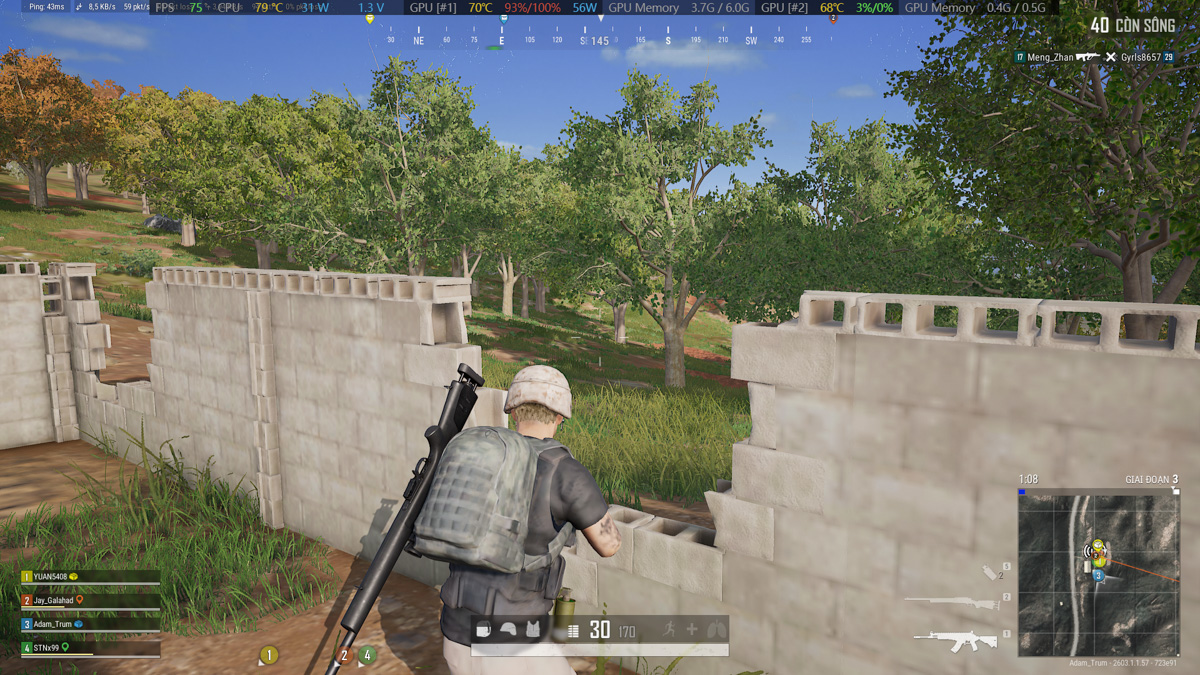 PUBG trên Lenovo LOQ 15ARP10E