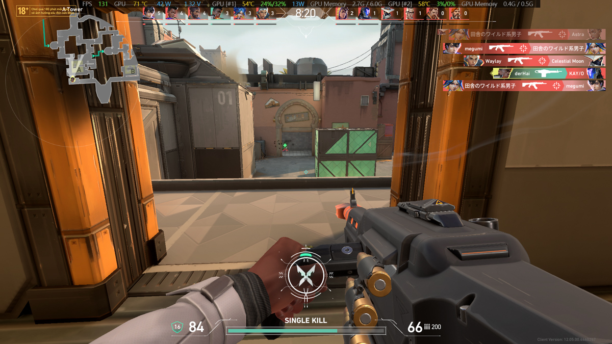 Valorant trên Lenovo LOQ 15ARP10E