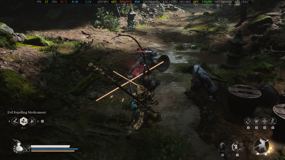 Black Myth Wukong trên Lenovo LOQ 15ARP10E