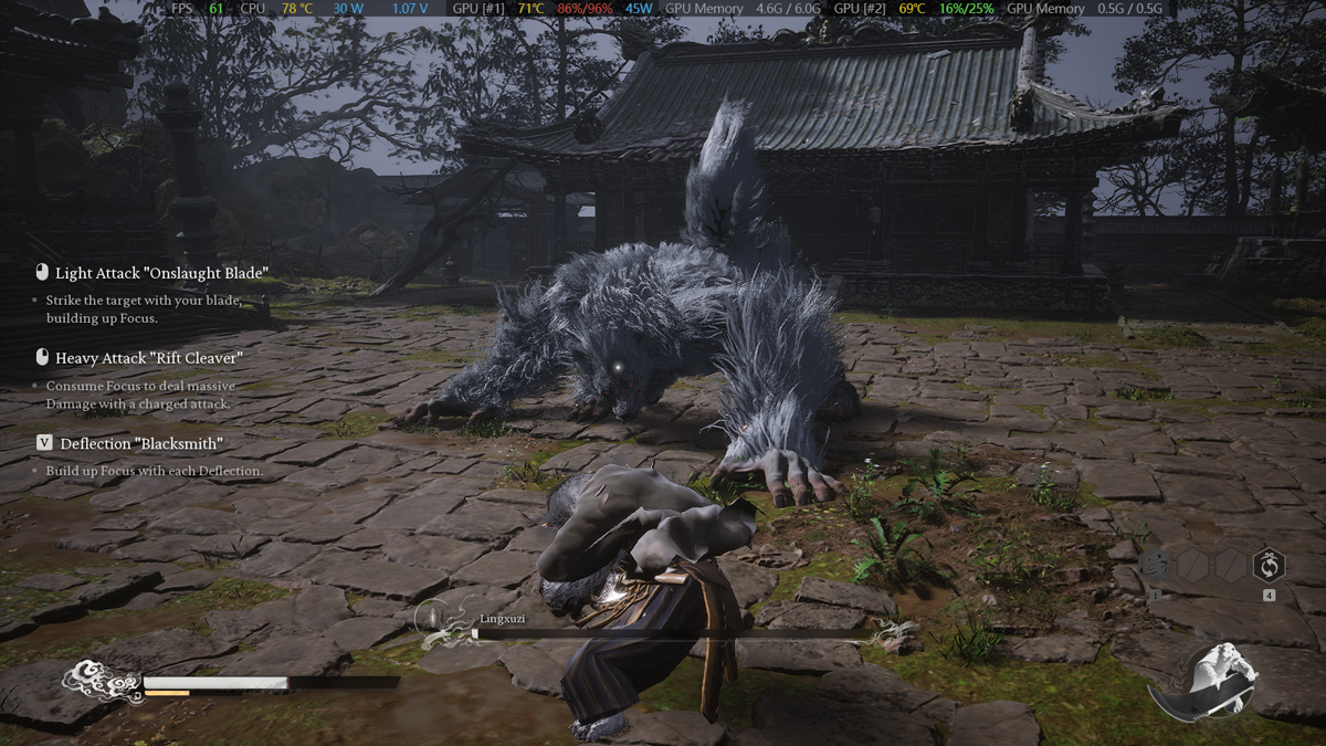 Black Myth Wukong trên Lenovo LOQ 15ARP10E