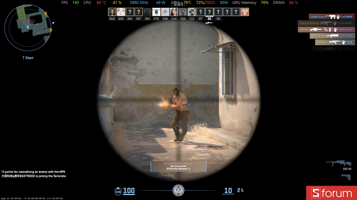 CSGO 2 trên MSI Cyborg 15 C13WEO