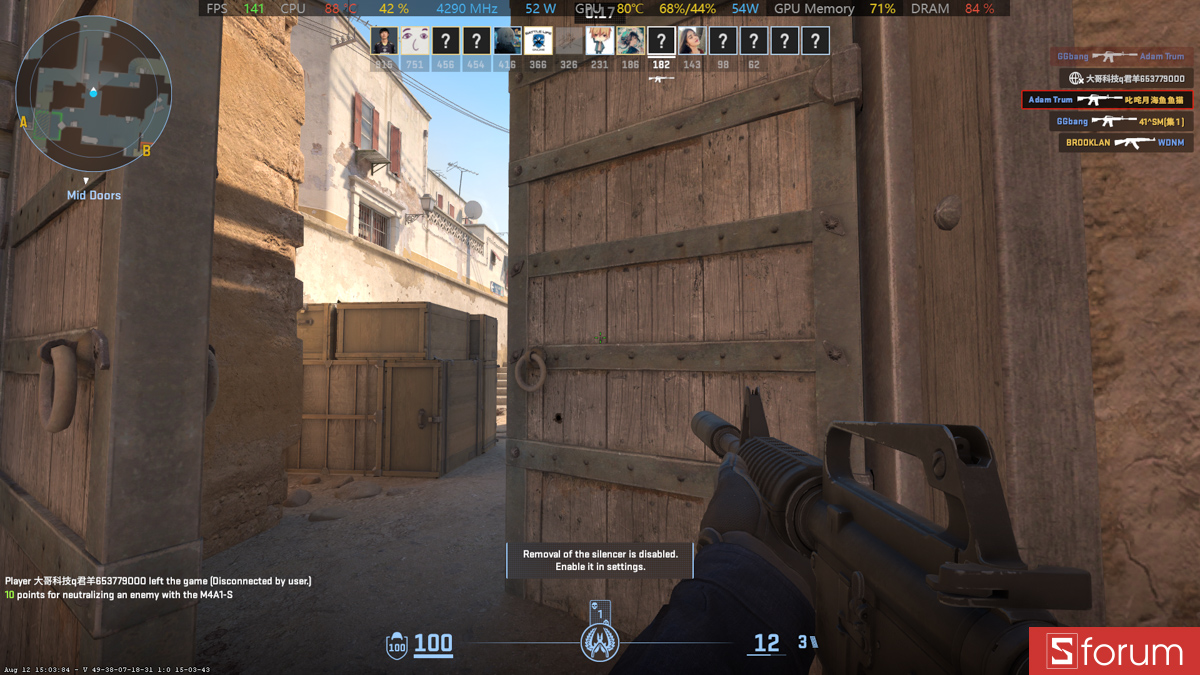CSGO 2 trên MSI Cyborg 15 C13WEO
