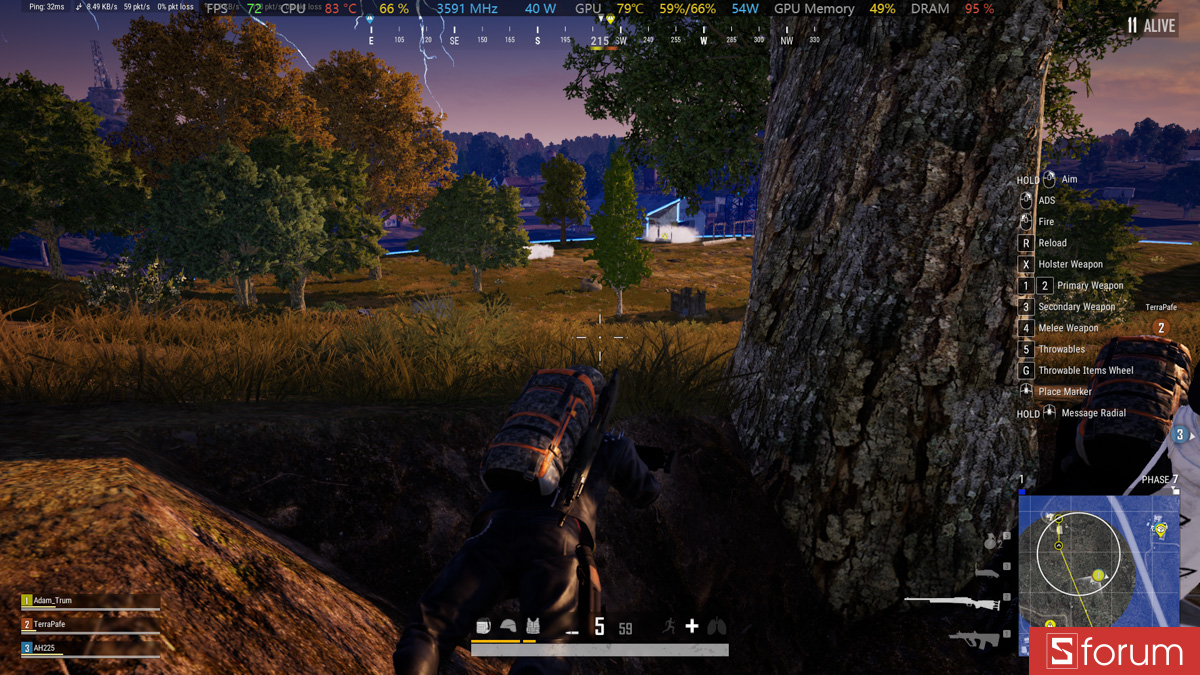 PUBG trên MSI Cyborg 15 C13WEO