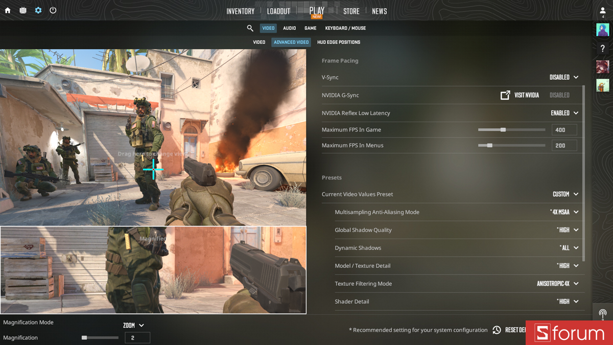 CSGO 2 trên MSI Cyborg 15