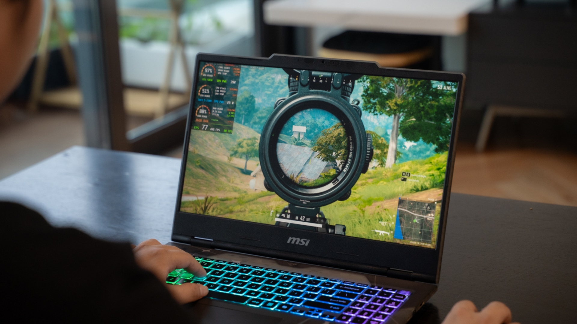 Đánh giá hiệu năng MSI Cyborg 15: RTX 5050 + Intel Core 5 mới, game AAA khủng cũng “chạy mượt” 200 FPS!