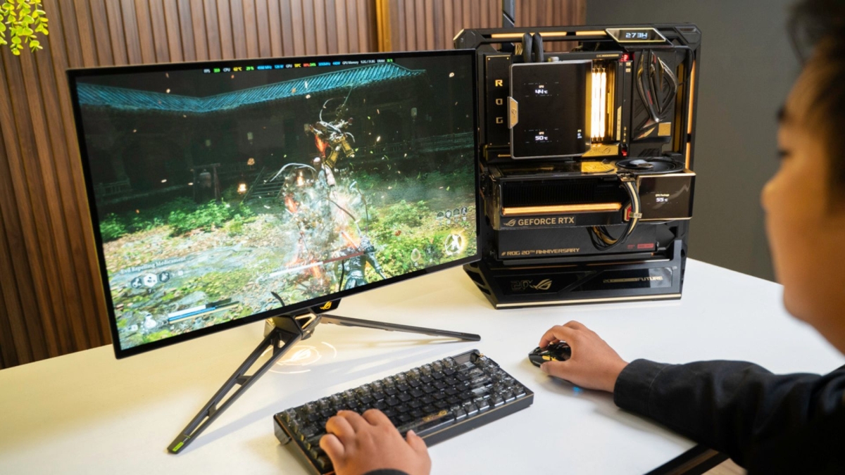 Đánh giá hiệu năng PC ASUS ROG 20th: Hủy diệt game khủng max setting thành "trò trẻ con", FPS vượt mốc 400!