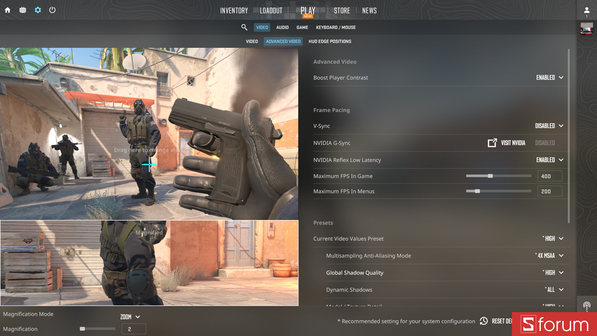 CSGO 2 trên PC GIGABYTE AORUS