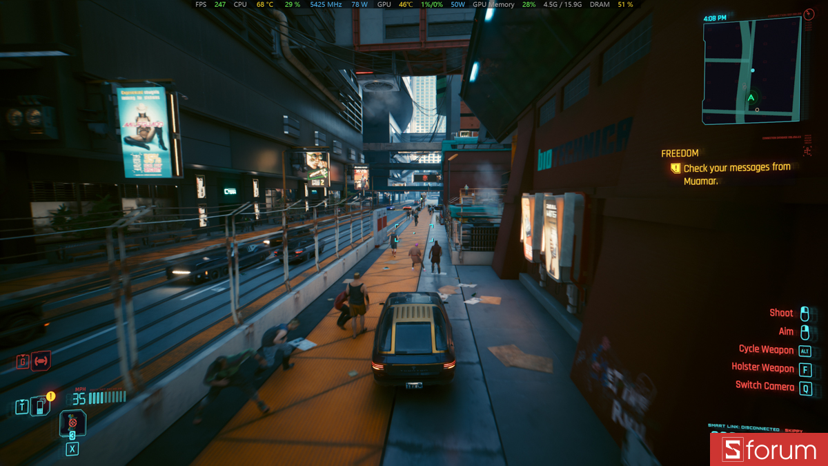CYBERPUNK 2077 trên PC GIGABYTE AORUS