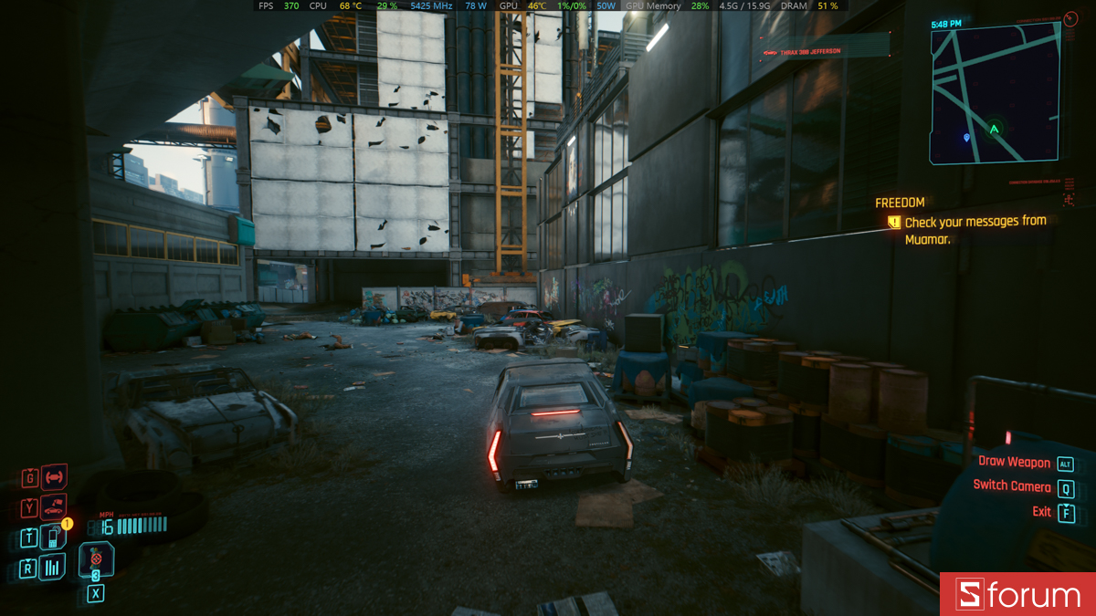 CYBERPUNK 2077 trên PC GIGABYTE AORUS