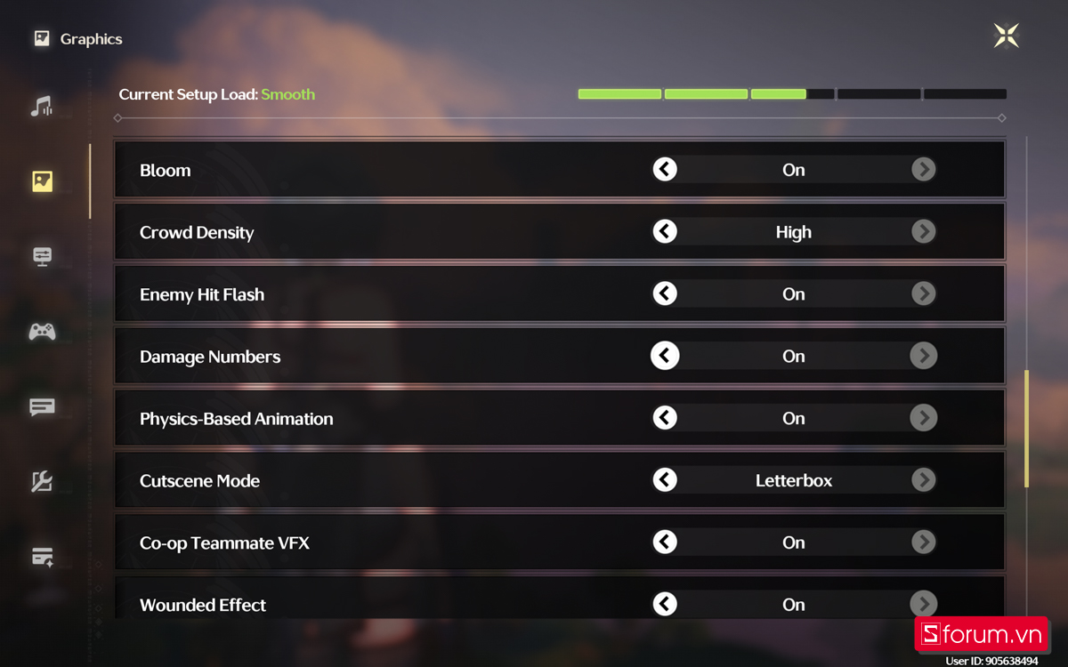 Wuthering Waves trên Lenovo Legion Pro 5