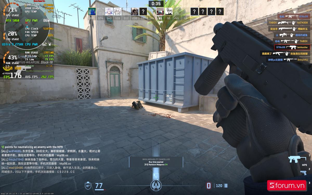 CSGO 2 trên Lenovo Legion Pro 5