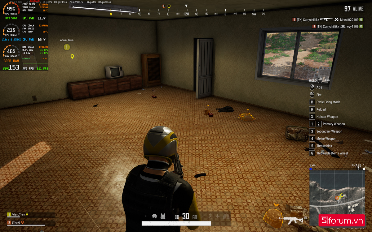 PUBG trên Lenovo Legion Pro 5