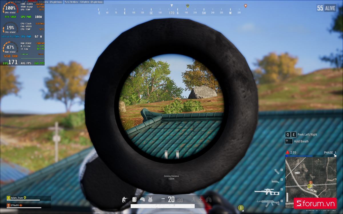 PUBG trên Lenovo Legion Pro 5