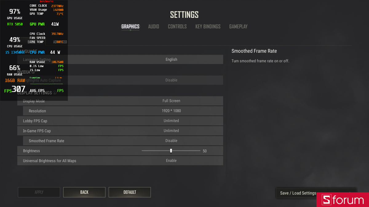 PUBG trên Lenovo LOQ 15IRX11