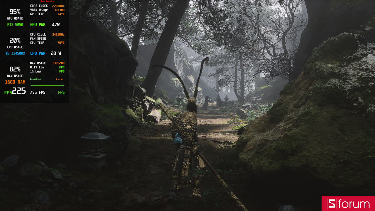 Black Myth Wukong trên Lenovo LOQ 15IRX11