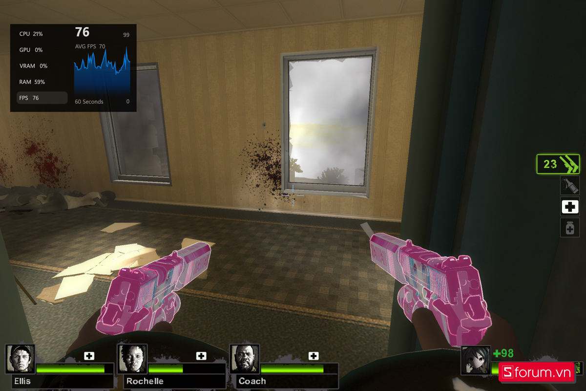 Left 4 Dead trên Microsoft Surface Pro 12