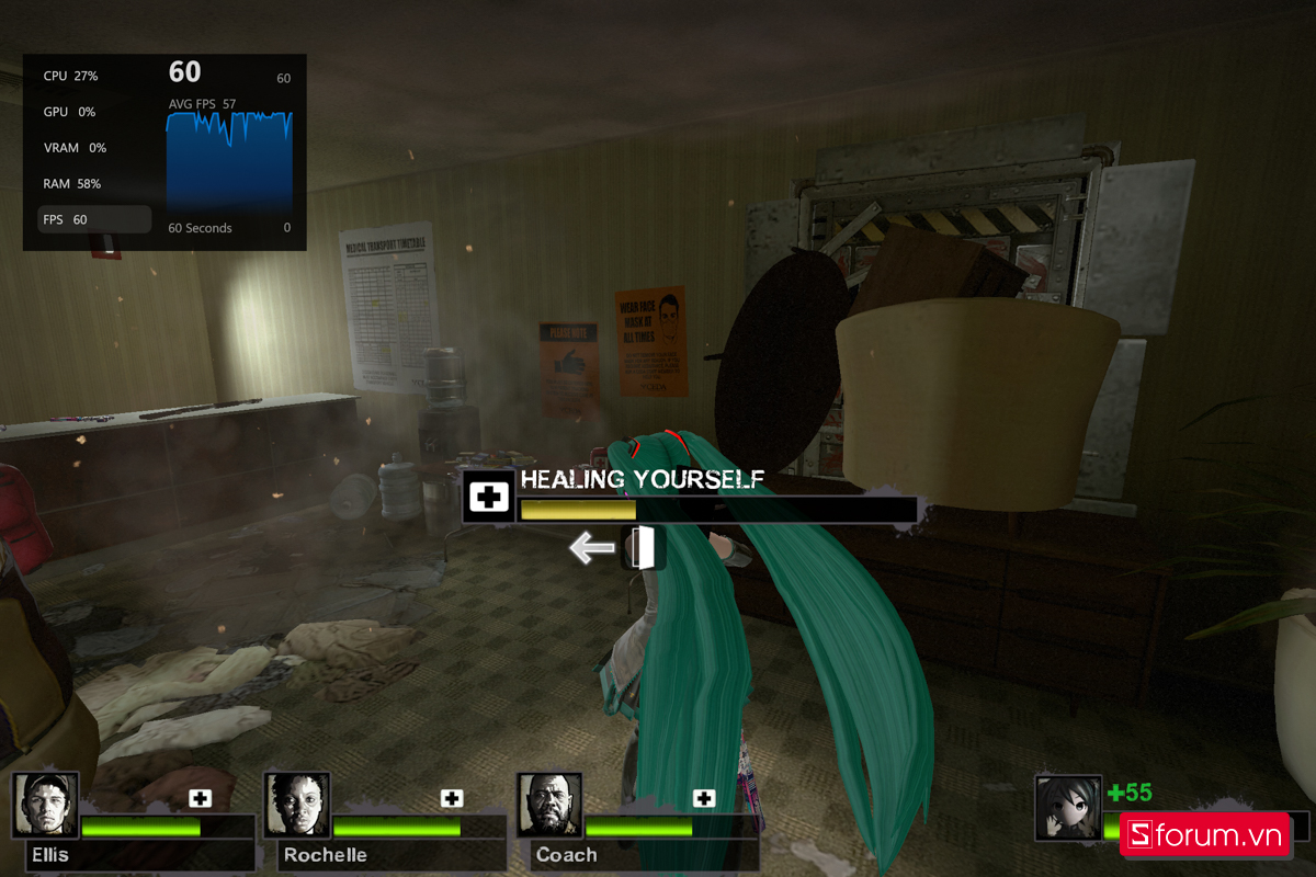 Left 4 Dead trên Microsoft Surface Pro 12
