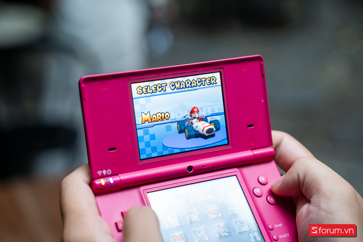 Chơi game Mario Kart DS trên Nintendo DSi