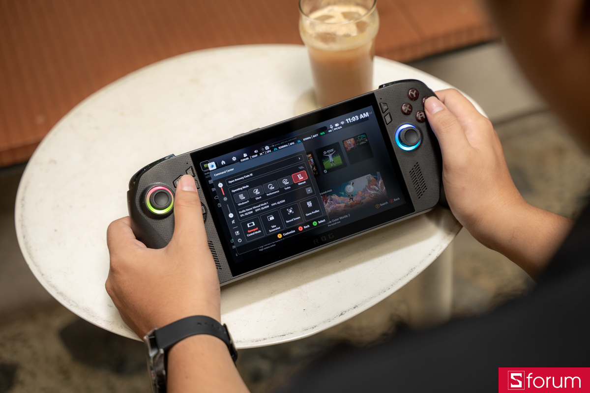 Armory Crate SE trên ROG XBOX Ally X