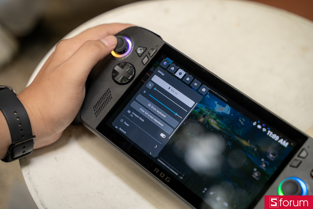 Cài đặt nhanh trên ROG XBOX Ally X