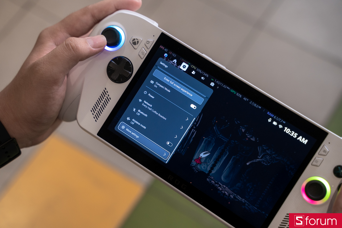 Các tính năng mới trên ROG XBOX Ally