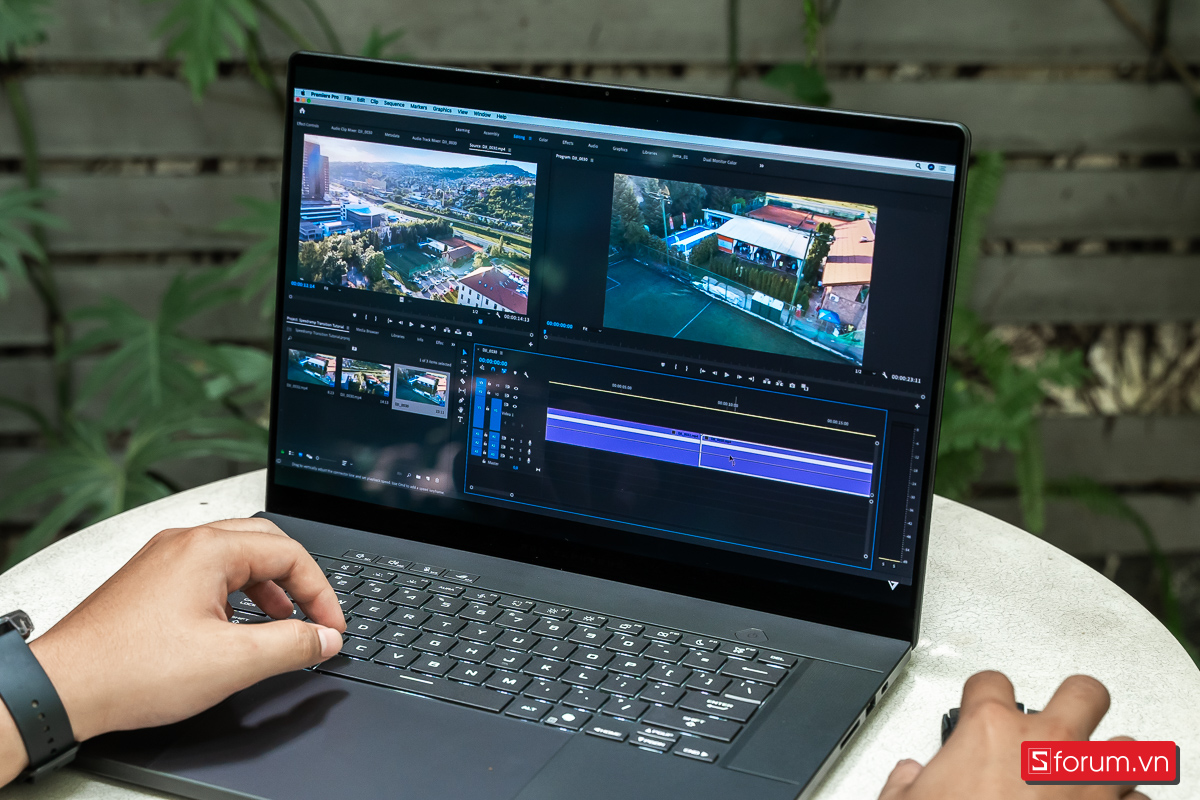 Làm đồ họa trên ROG Zephyrus G16