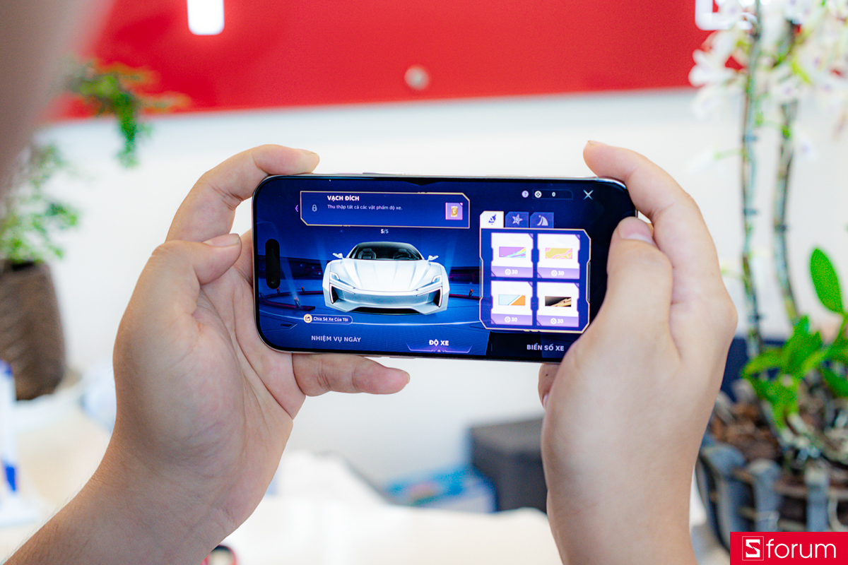 Giao diện & hiệu ứng chủ đề Porsche
