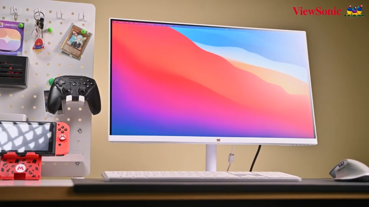Màn hình ViewSonic VA2732-H-W-2 27 inch phù hợp cho sinh viên lần đầu sở hữu màn hình ngoài 