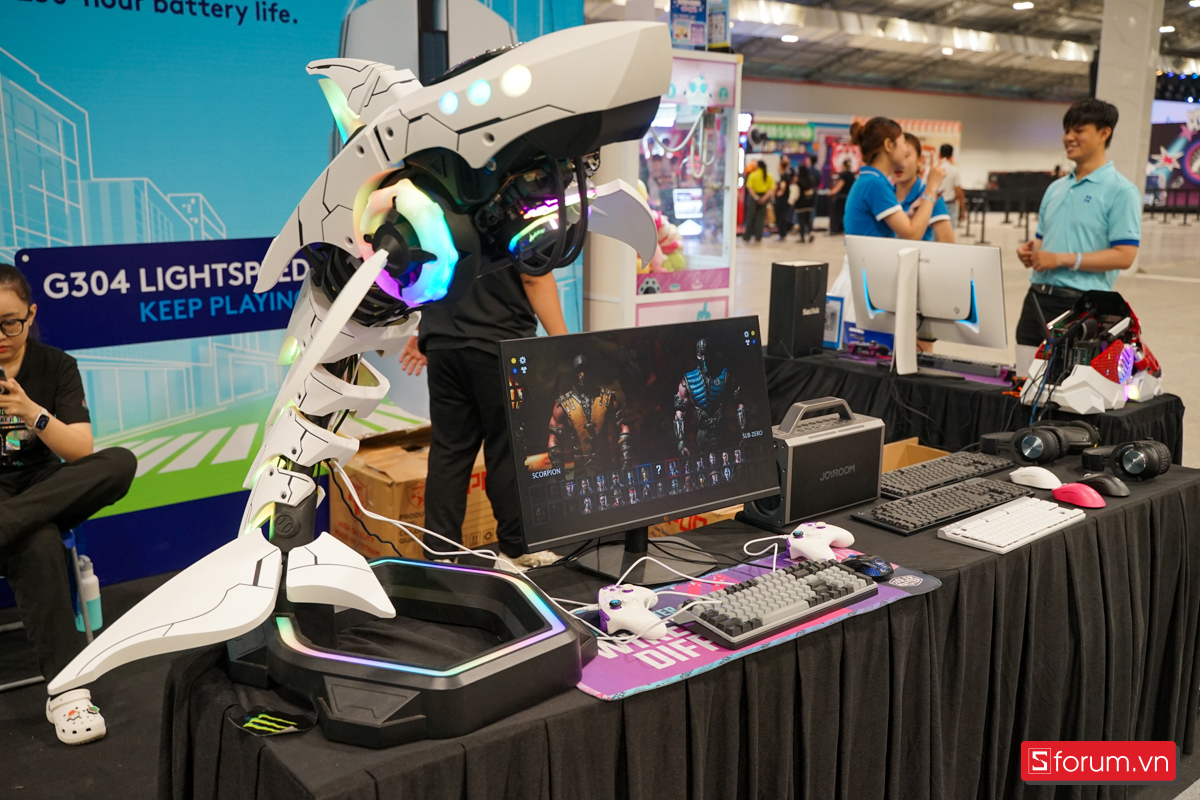 Booth trải nghiệm PC Gaming
