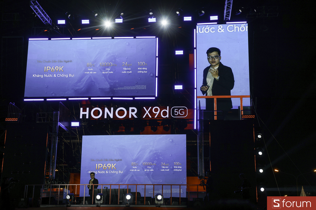 HONOR X9d sở hữu IP69K kháng nước cao cấp