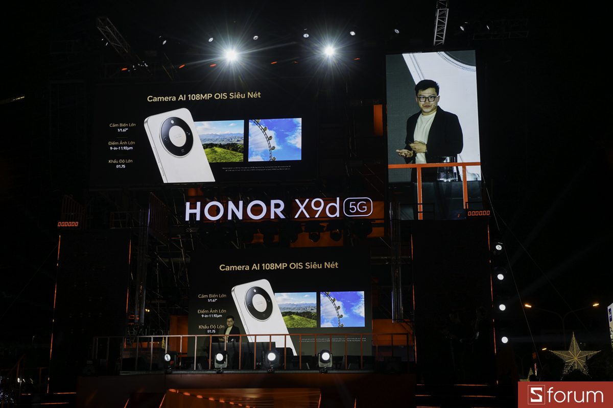 Cảm biến 108MP trên HONOR X9d 5G