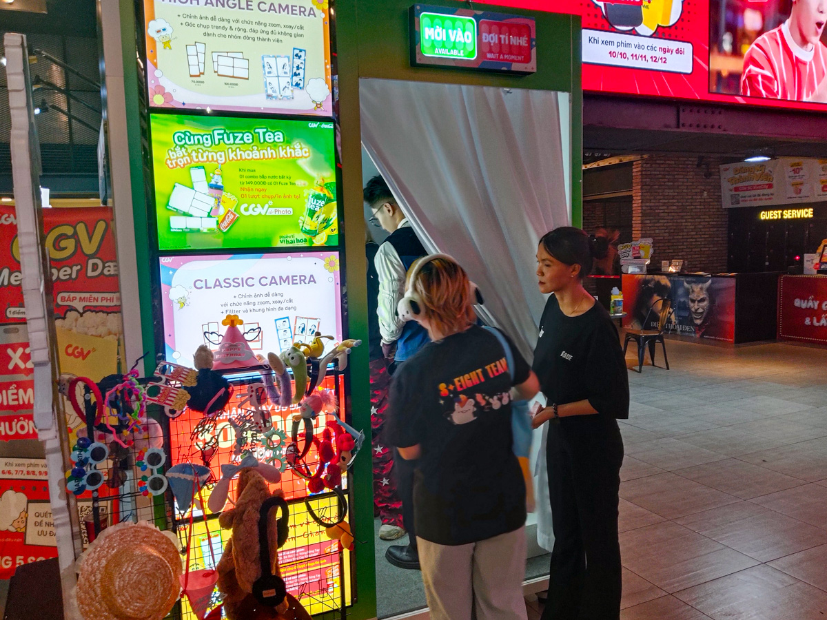Khu vực Photo booth tại sự kiện VALORANT