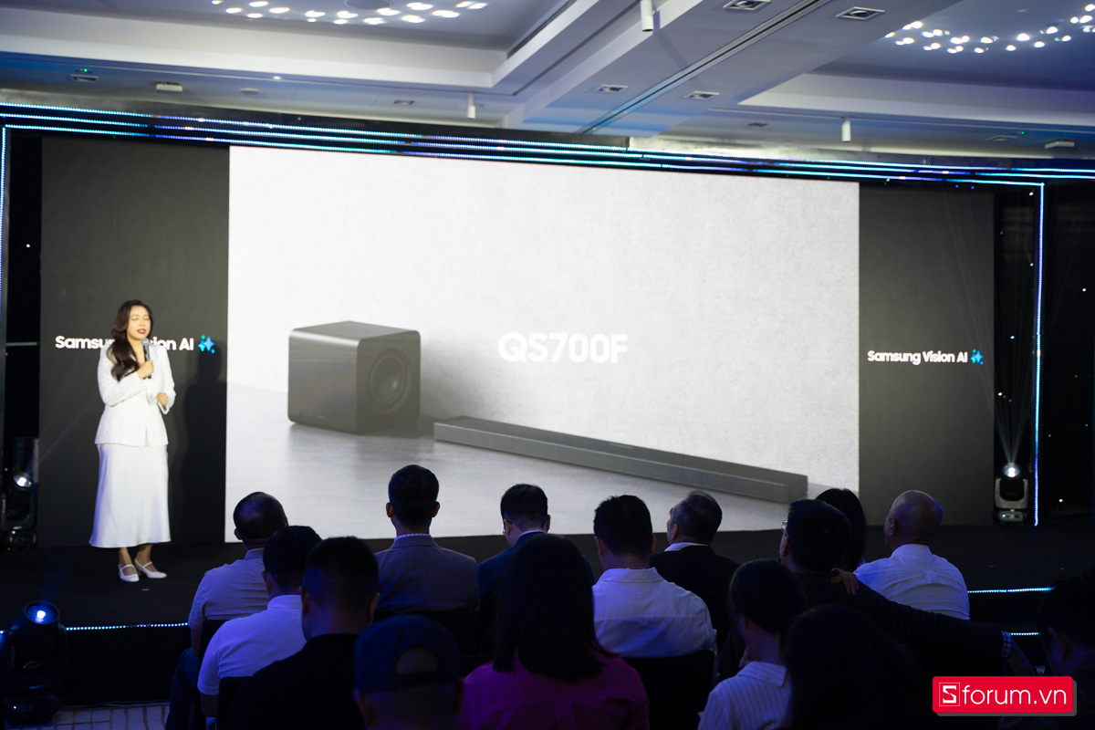 Sự kiện ra mắt Loa thanh AI Samsung