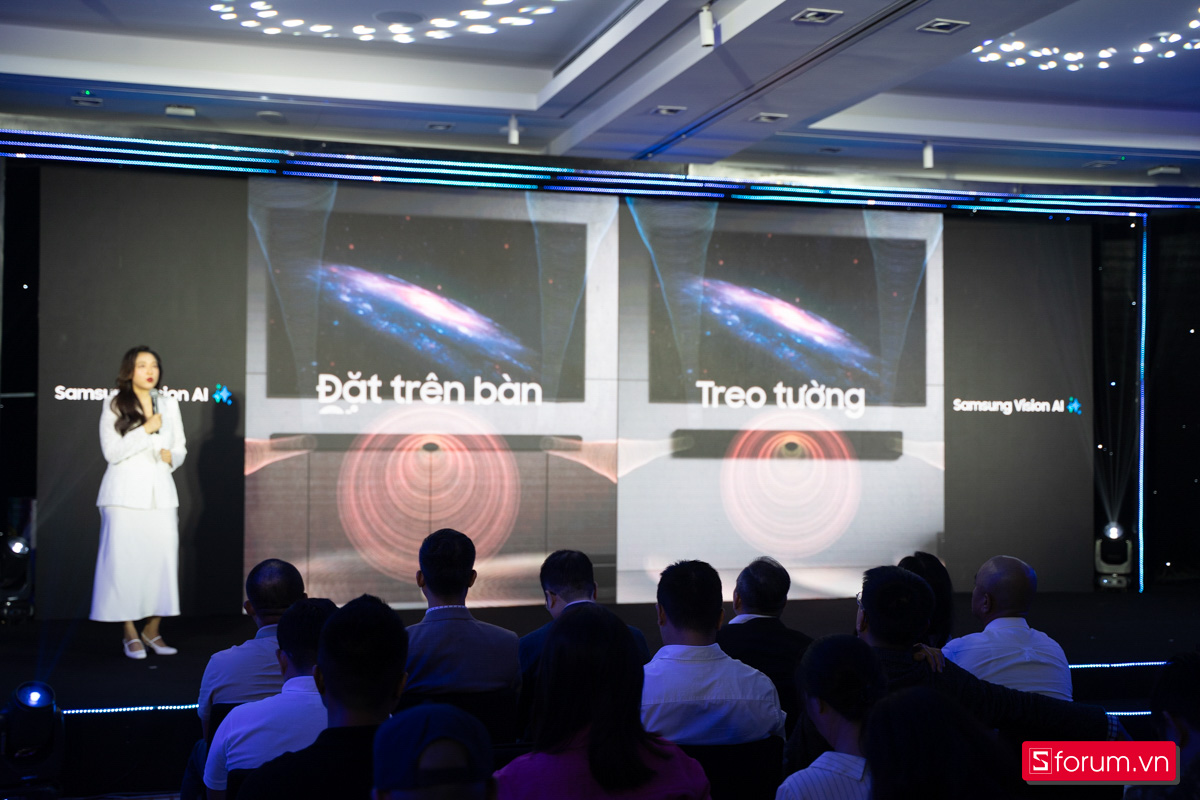 Sự kiện ra mắt Loa thanh AI Samsung