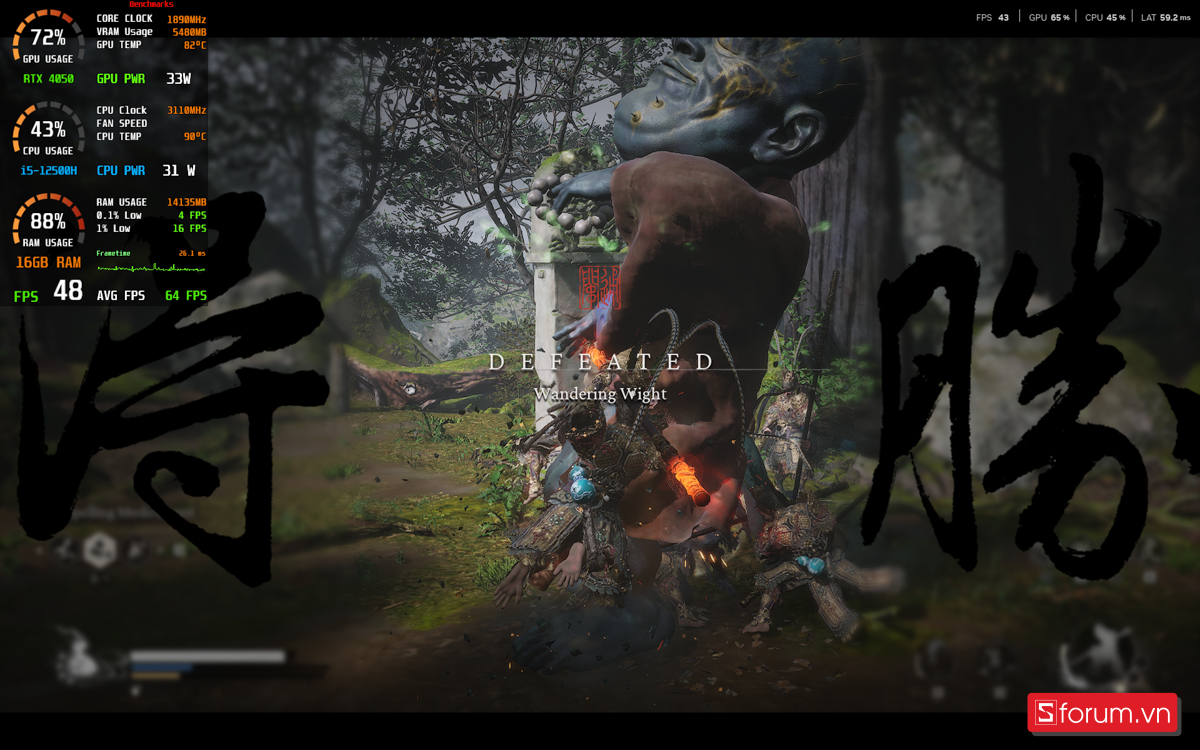 Black Myth Wukong trên ASUS Gaming Vivobook 16X