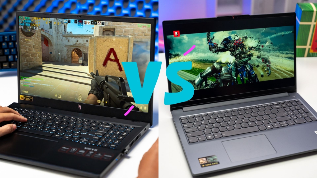 So sánh Acer Nitro ProPanel ANV15 và Lenovo LOQ 15ARP10E: Cùng RTX 3050 6GB, ai mới là “vua” laptop gaming giá rẻ?