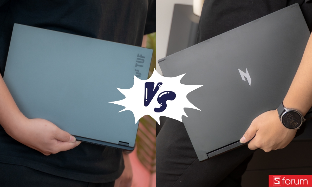 So sánh ASUS TUF A14 và Acer Nitro V 16S AI ProPanel