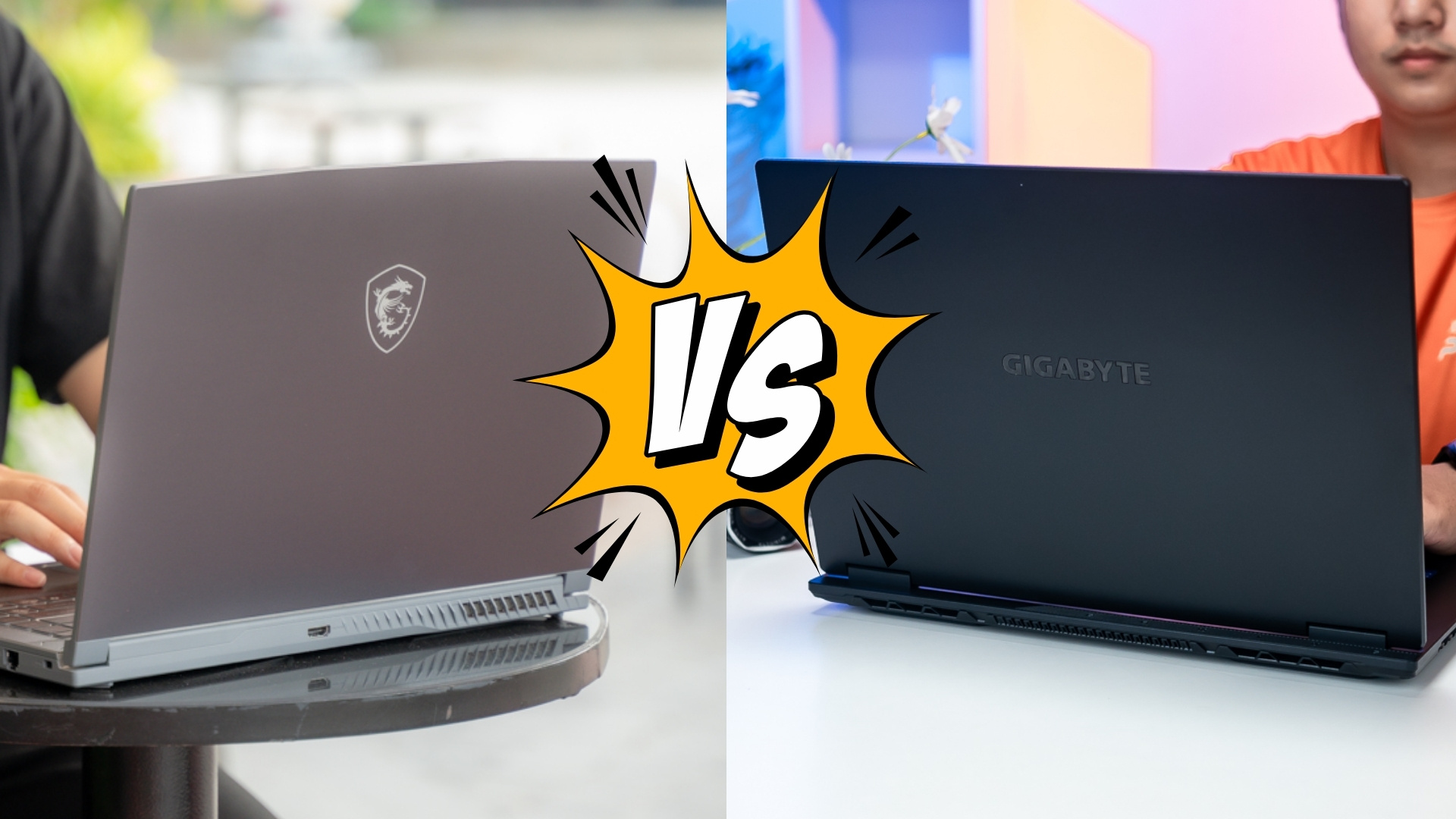 So sánh MSI Gaming Thin 15 vs Gigabyte Gaming A16