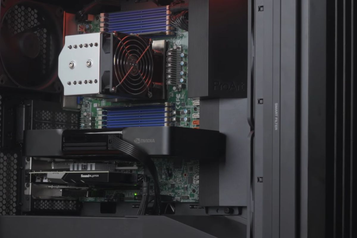 RTX Pro 6000 Blackwell chuyên dùng cho các bộ PC Workstation hay Server chuyên dụng