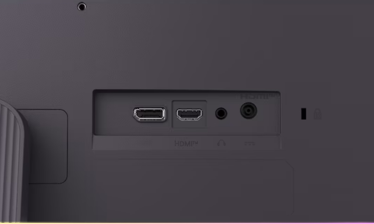 Cổng kết nối trên LG UltraGear 27G411A