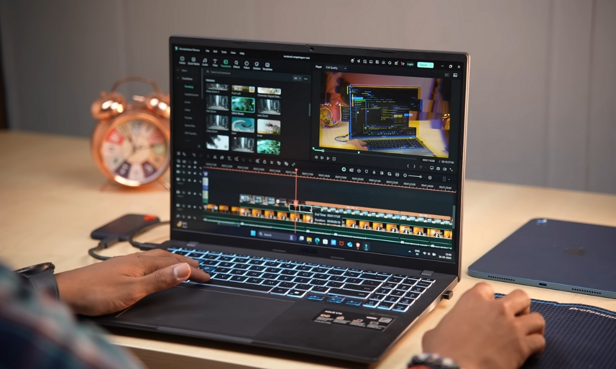 Làm việc trên ASUS Gaming V16