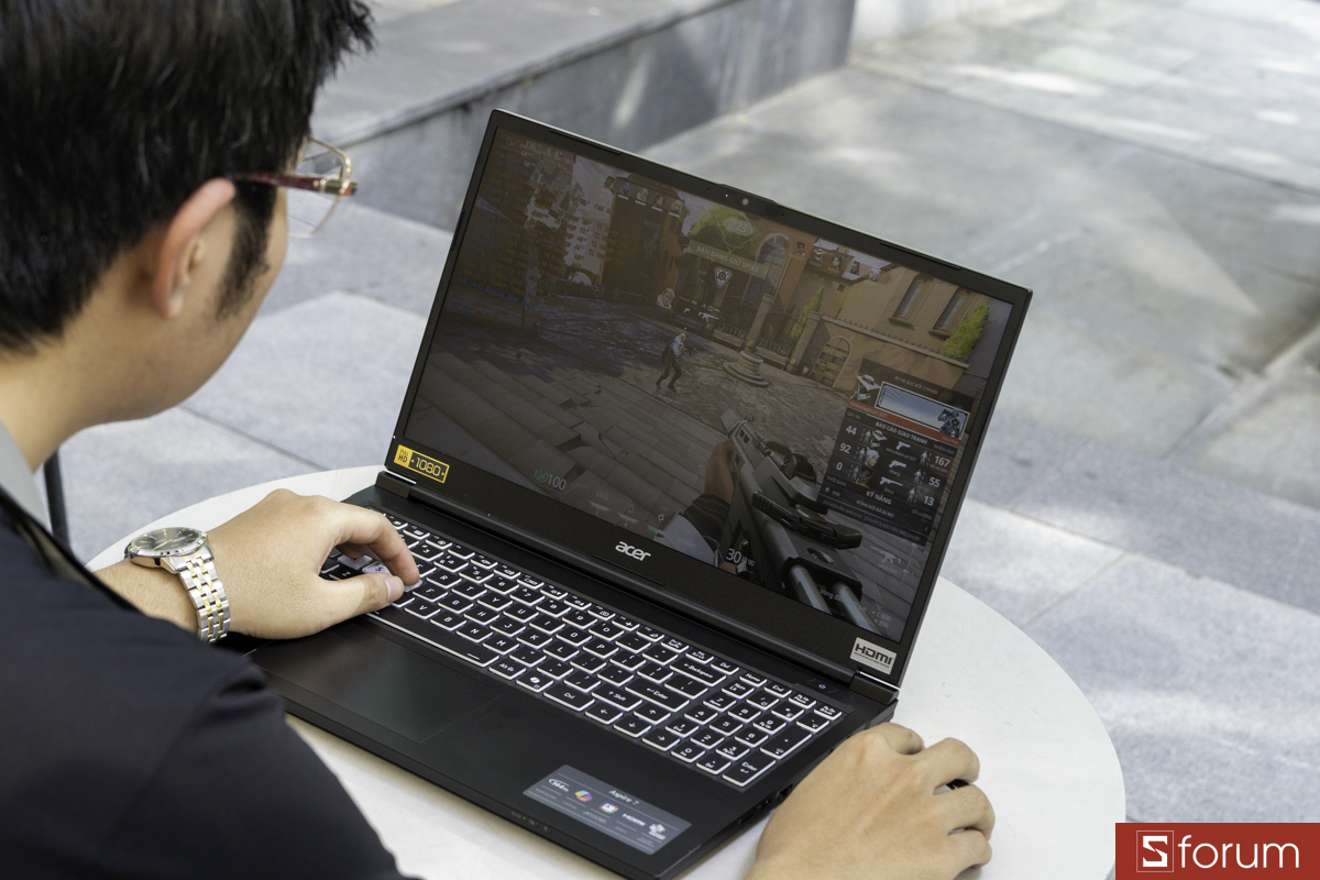 Khả năng tản nhiệt của Acer Gaming Aspire 7